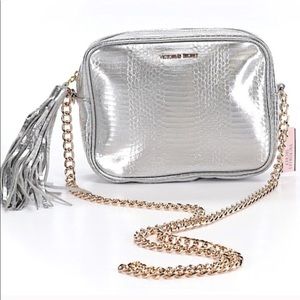 Victoria's Secret silver purse